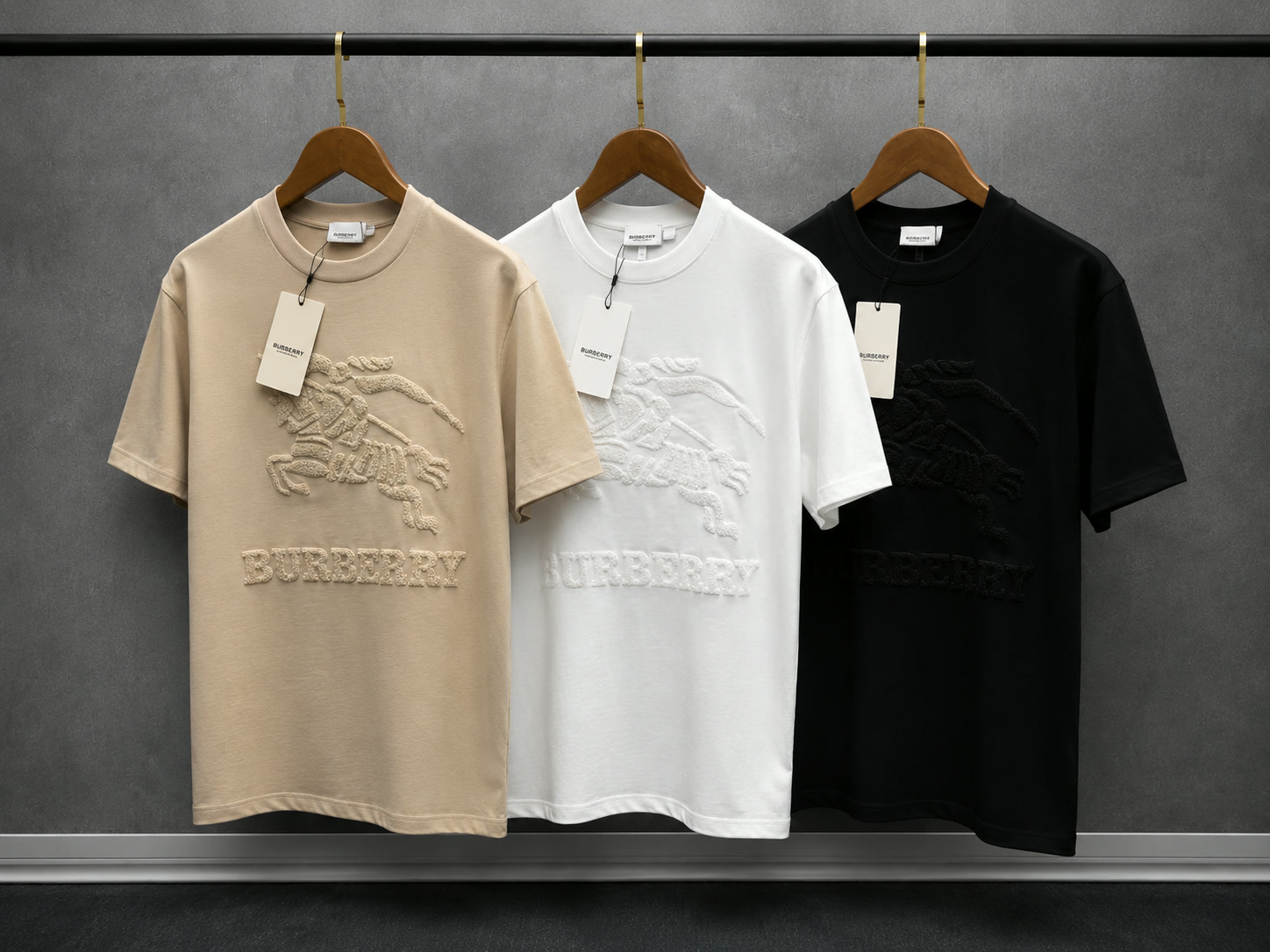 Equestrian Knight Embossed Tee