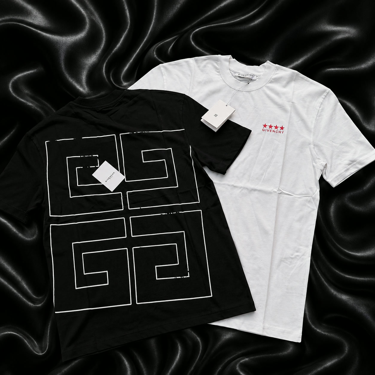 Four Stars & 4G Logo Tee