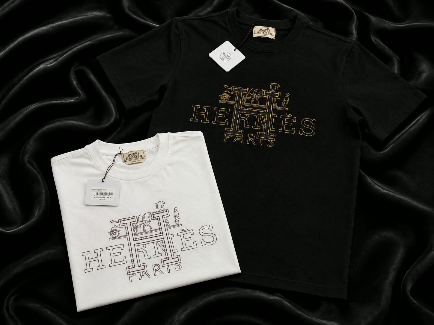 Hermès Paris Embroidered Tee